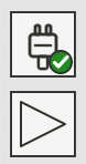 Connected and paused icons