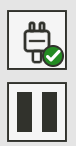 Connected and streaming icons
