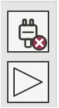 Disconnected and paused icons