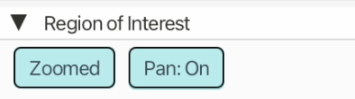 Region of interest Pan control